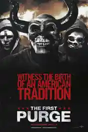 The First Purge 2018 WEB-DL 300Mb Full English Movie Download 480p ESub poster | Bolly4u Official