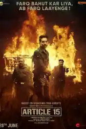 Article 15 2019 Pre DVDRip 700Mb Hindi x264 poster | Bolly4u Official