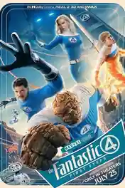 The Fantastic Four First Steps 2025 WEB-DL Hindi Dual Audio ORG Full Movie Download 1080p | 720p | 480p poster | Bolly4u Official