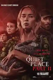 A Quiet Place Part II 2021 HDRip 850Mb English 720p ESubs poster | Bolly4u Official