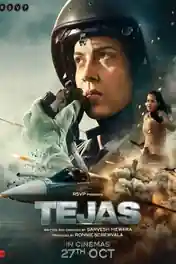 Tejas 2023 WEB-DL Hindi Full Movie Download 1080p | 720p | 480p poster | Bolly4u Official