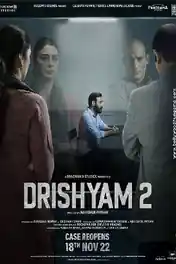 Drishyam 2 2022 WEB-DL Hindi Full Movie Download 1080p | 720p | 480p poster | Bolly4u Official