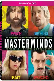 Masterminds 2016 BRRip 300MB Hindi Dual Audio 480p poster | Bolly4u Official
