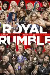 WWE Royal Rumble 2020 PPV WEB-DL 950MB 480p poster | Bolly4u Official