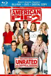 American Pie 2 2001 BRRip 300MB UNRATED Hindi Dual Audio 480p poster | Bolly4u Official