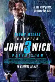 John Wick Chapter 3 Parabellum 2019 HDRip 300MB English 480p poster | Bolly4u Official
