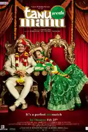 Tanu Weds Manu 2011 BRRip 350MB Full Hindi Movie Download 480p poster | Bolly4u Official