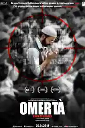 Omerta 2018 Pre DVDRip 280Mb Full Hindi Movie Download 480p poster | Bolly4u Official
