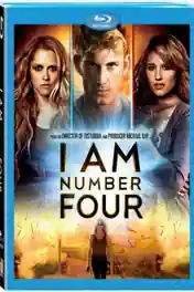 I Am Number Four 2011 BRRip 350MB Hindi Dual Audio 480p poster | Bolly4u Official