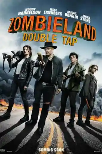 Zombieland Double Tap 2019 HC HDRip 800Mb English 720p poster | Bolly4u Official