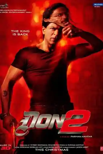 Don 2 2011 WEB-DL Hindi Full Movie Download 1080p | 720p | 480p poster | Bolly4u Official