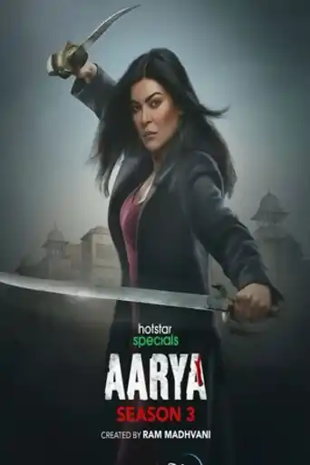 Aarya 2023 WEB-DL Hindi S03 Complete Download 720p | 480p poster | Bolly4u Official