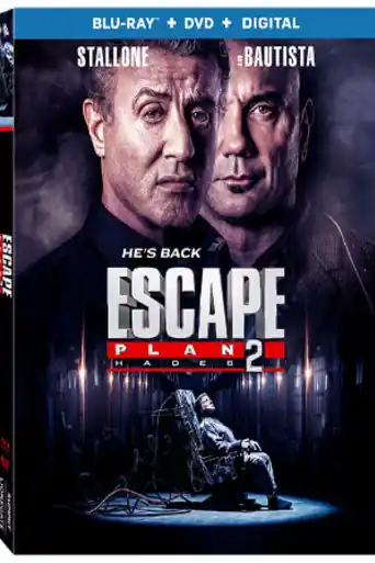 Escape Plan 2 Hades 2018 BRRip 300Mb Hindi Dual Audio ORG 480p poster | Bolly4u Official