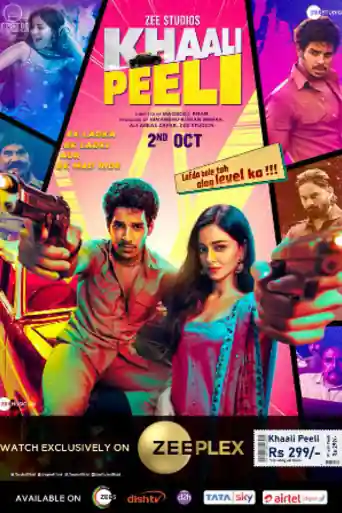Khaali Peeli 2020 WEB-DL Hindi Full Movie Download 1080p | 720p | 480p poster | Bolly4u Official