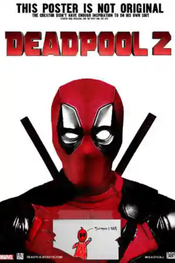 Deadpool 2 2018 HDTS 700Mb Hindi Dual Audio 720p poster | Bolly4u Official