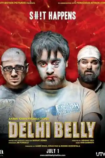 Delhi Belly 2011 BluRay Hindi Full Movie Download 1080p | 720p | 480p poster | Bolly4u Official