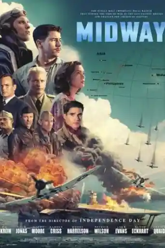 Midway 2019 BRRip 1GB English 720p ESub poster | Bolly4u Official