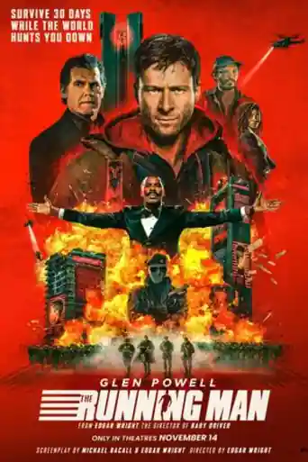 The Running Man 2025 WEB-DL Hindi Dual Audio ORG Full Movie Download 1080p | 720p | 480p poster | Bolly4u Official