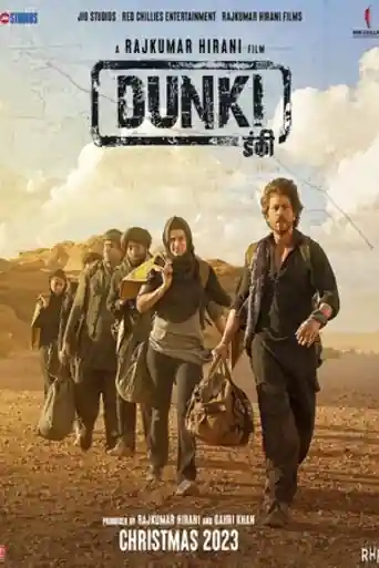 Dunki 2023 WEB-DL Hindi Full Movie Download 1080p | 720p | 480p poster | Bolly4u Official