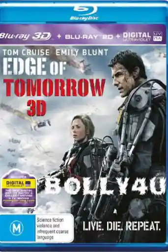 Edge Of Tomorrow 2014 BluRay Hindi Dual Audio 720p 480p Download poster | Bolly4u Official