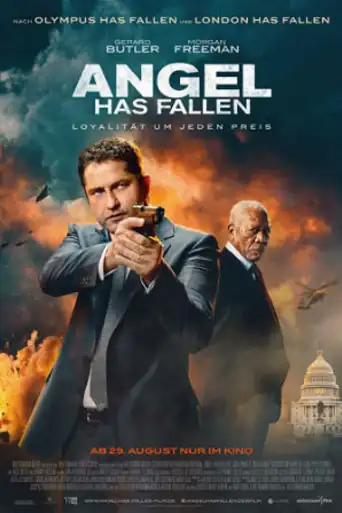Angel Has Fallen 2019 HDRip 800Mb English 720p ESub poster | Bolly4u Official