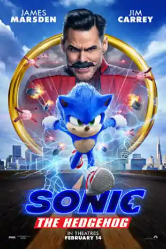 Sonic the Hedgehog 2020 HC HDRip 800MB English 720p ESub poster | Bolly4u Official