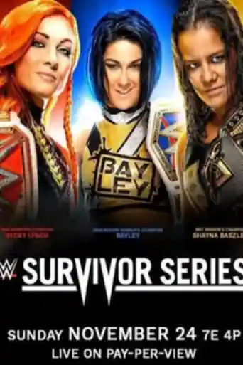 WWE Survivor Series 2019 WEB-DL 480p PPV 800Mb poster | Bolly4u Official