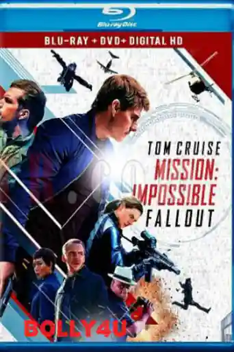 Mission Impossible Fallout 2018 BRRip 450MB Hindi Dual Audio ORG 480p ESub poster | Bolly4u Official