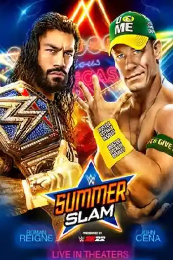 WWE Summer Slam 2021 WEB-DL 1.1GB PPV 480p poster | Bolly4u Official