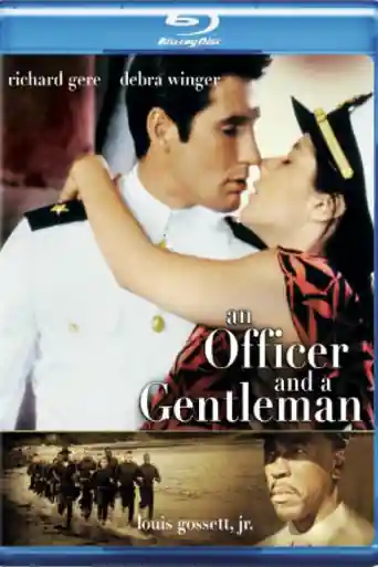An Officer And A Gentleman 1982 BRRip 950Mb Hindi Dual Audio 720p poster | Bolly4u Official