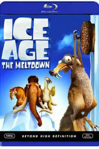 Ice Age 2 The Meltdown 2006 BRRip 700MB Hindi Dual Audio 720p poster | Bolly4u Official
