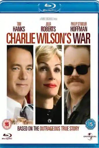 Charlie Wilsons War 2007 BRRip 950Mb Hindi Dual Audio 720p poster | Bolly4u Official