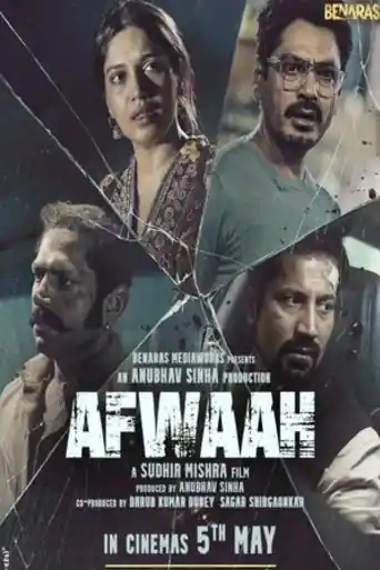Afwaah 2023 WEB-DL Hindi Full Movie Download 1080p | 720p | 480p poster | Bolly4u Official