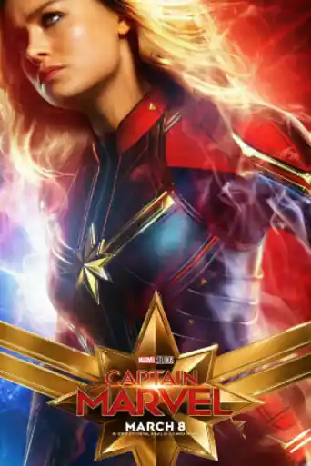 Captain Marvel 2019 HDCAM 350MB Hindi Dubbed 480p poster | Bolly4u Official