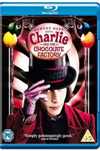 Charlie and the Chocolate Factory 2005 BluRay 350Mb Hindi Dual Audio 480p poster | Bolly4u Official