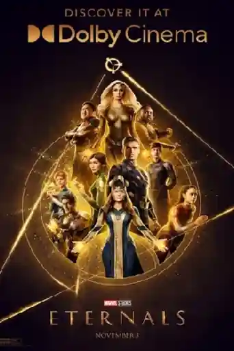 Eternals 2021 CAMRip 1.1GB English 720p poster | Bolly4u Official