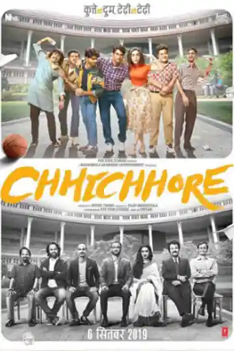 Chhichhore 2019 Pre DVDRip 700Mb Full Hindi Movie Download x264 poster | Bolly4u Official