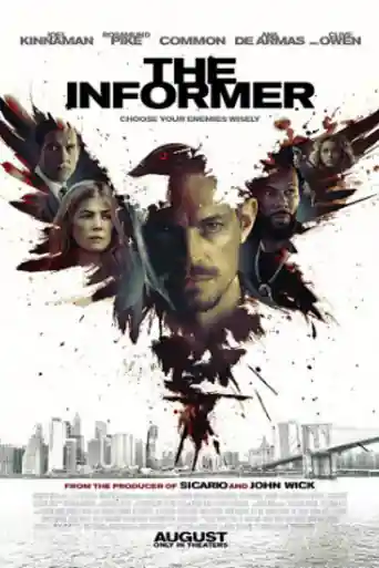 The Informer 2019 WEB-DL 800MB English 720p poster | Bolly4u Official