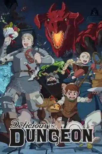 Delicious In Dungeon 2024 WEB-DL Hindi Dual Audio ORG S01 Complete Download 720p | 480p poster | Bolly4u Official