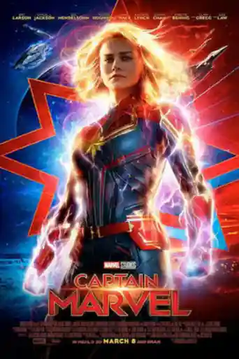 Captain Marvel 2019 HDRip 1GB Hindi Dual Audio 720p poster | Bolly4u Official