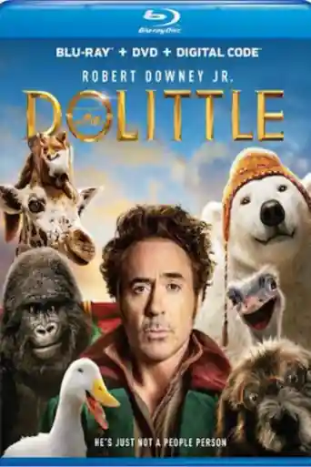 Dolittle 2020 BRRip 800Mb English 720p ESub poster | Bolly4u Official