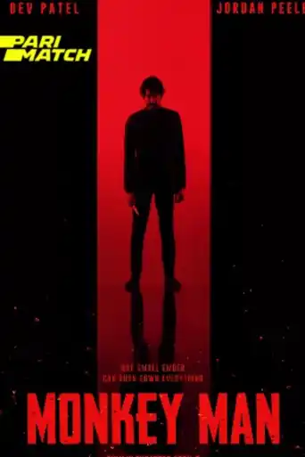 Monkey Man 2024 Pre DVDRip Hindi HQ Dubbed Full Movie Download 1080p | 720p | 480p poster | Bolly4u Official