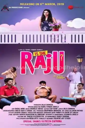 Is She Raju 2019 HDTV 800Mb Hindi 720p poster | Bolly4u Official