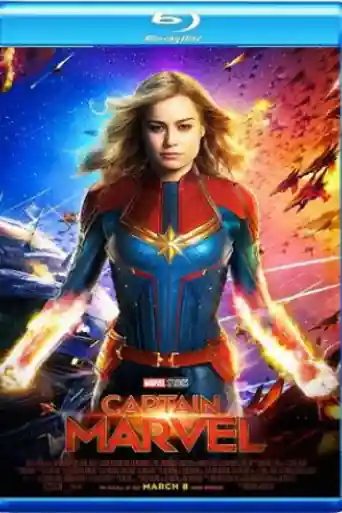 Captain Marvel 2019 BRRip 400Mb Hindi Dual Audio ORG 480p poster | Bolly4u Official