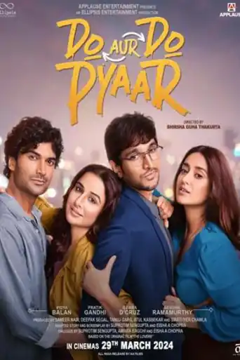 Do Aur Do Pyaar 2024 WEB-DL Hindi Full Movie Download 1080p | 720p | 480p poster | Bolly4u Official