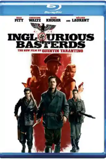 Inglourious Basterds 2009 BRRip 500MB Hindi Dual Audio 480p poster | Bolly4u Official