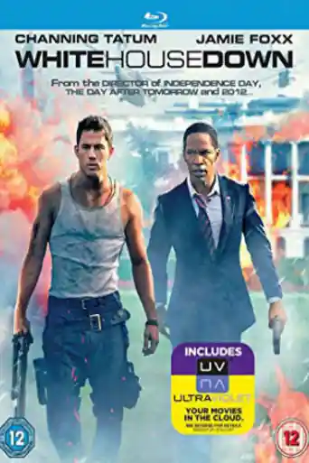 White House Down 2013 BRRip 450Mb Hindi Dual Audio ORG 480p ESub poster | Bolly4u Official