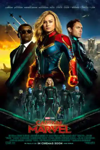 Captain Marvel 2019 HDTC 999MB Hindi Dual Audio 720p poster | Bolly4u Official