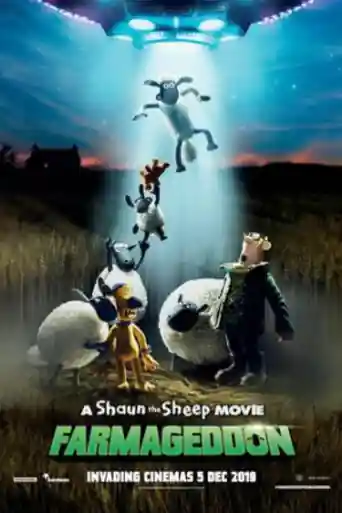 A Shaun The Sheep Movie Farmageddon 2019 BRRip 700Mb English 720p ESub poster | Bolly4u Official