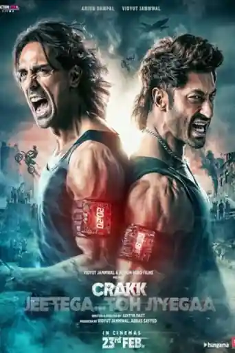 Crakk 2024 WEB-DL Hindi Full Movie Download 1080p | 720p | 480p poster | Bolly4u Official